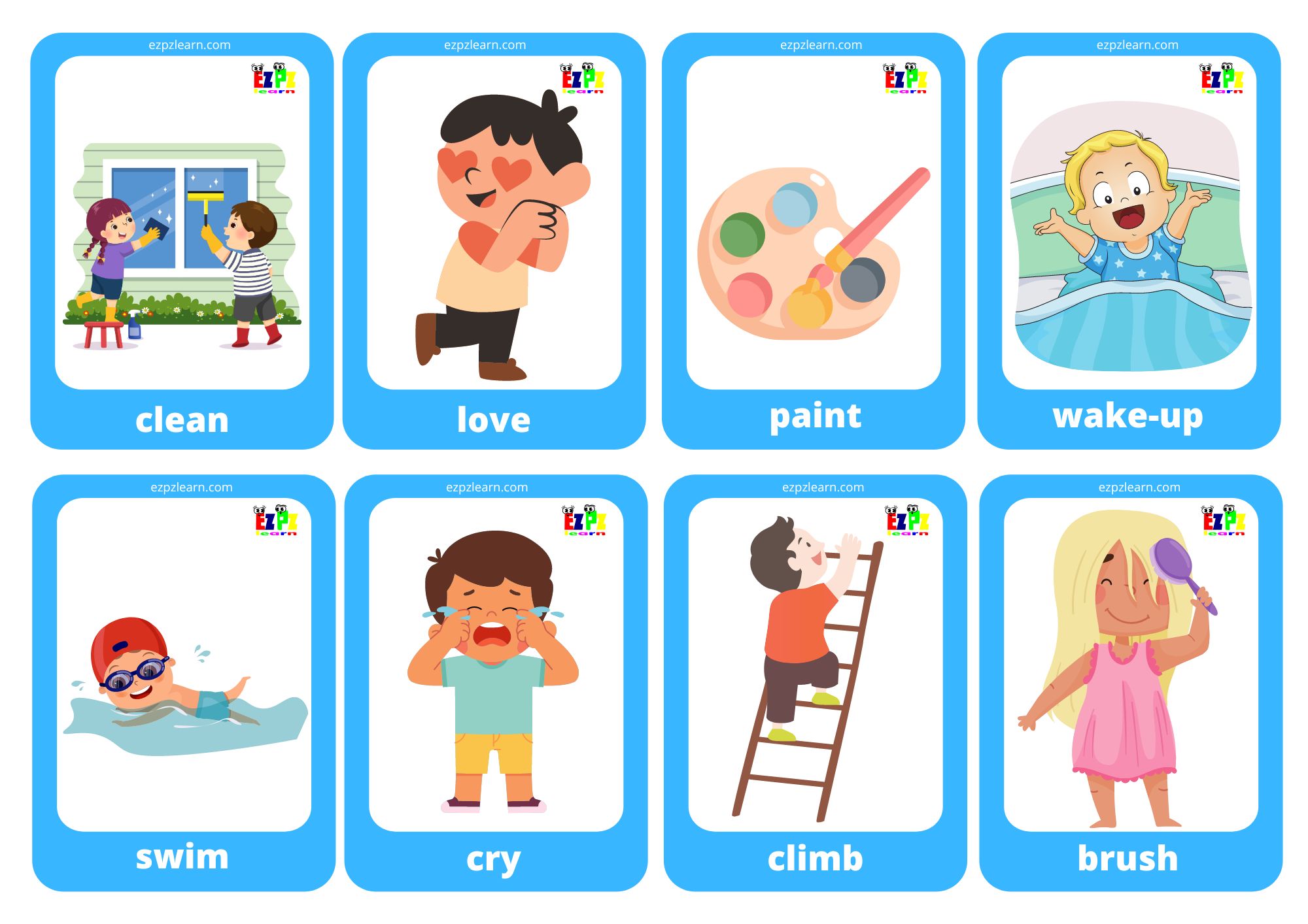 verbs-mini-cards-for-kids-to-play-and-learn-new-vocabulary-ezpzlearn